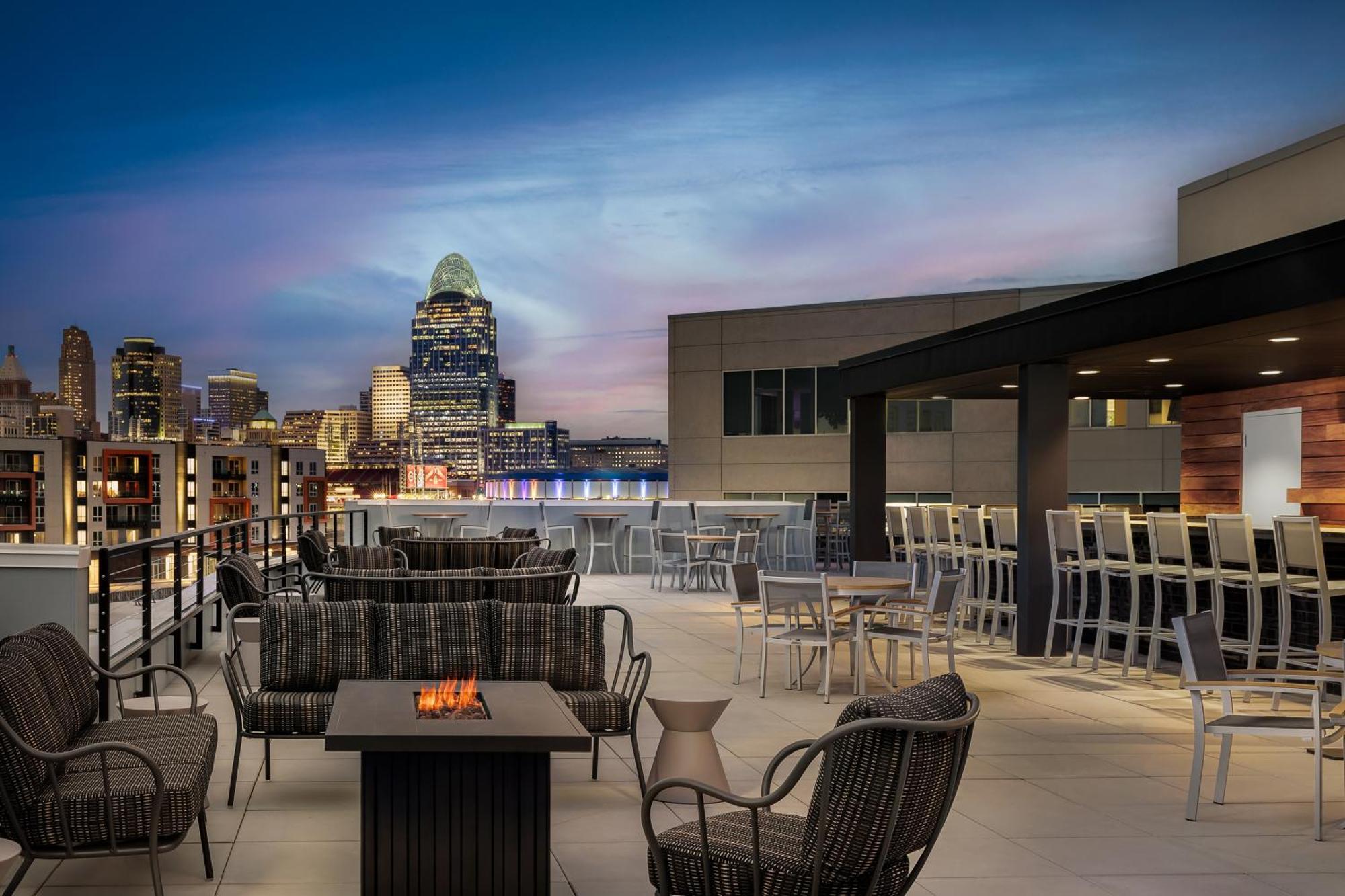 Homewood Suites By Hilton Newport Cincinnati Esterno foto